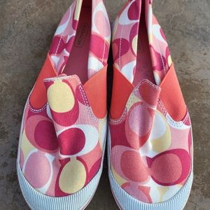 Coach slip ons